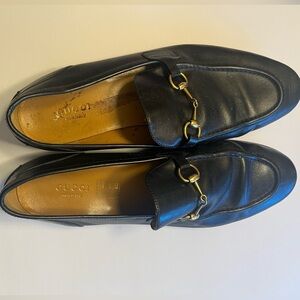 GUCCI Jordaan Size 40.5 AUTHENTIC Jordaan leather loafers black sz 10 or 40.5 UC